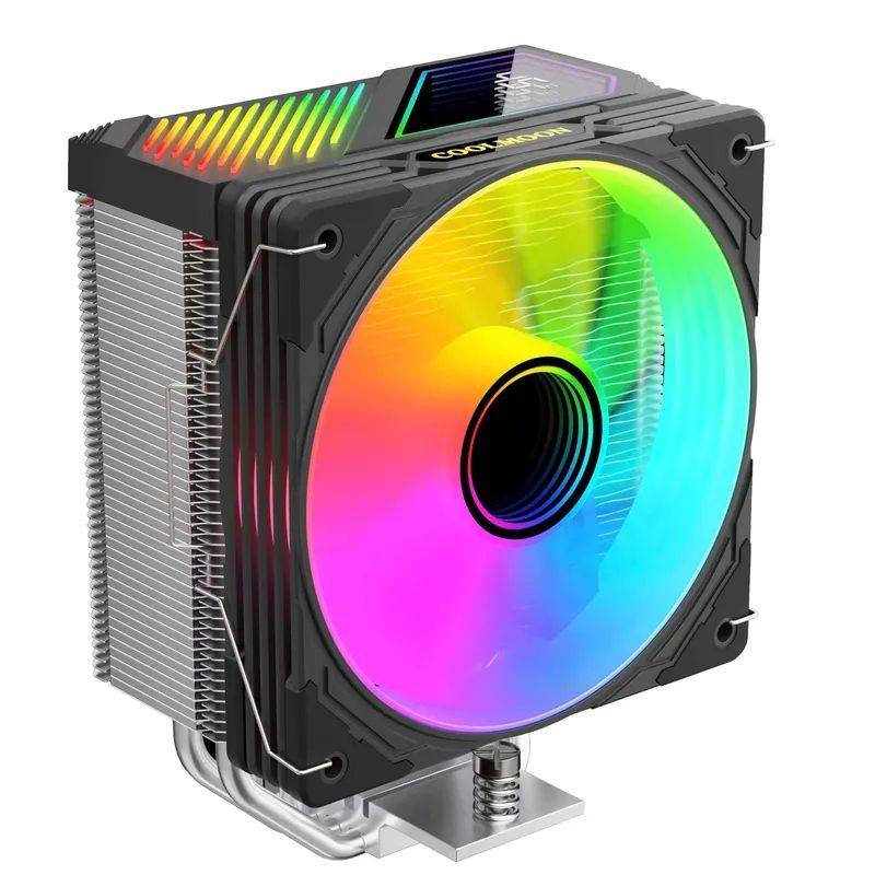 Tản nhiệt khí COOLMOON GT400 ARGB Đen/Black