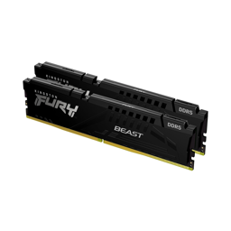 RAM DR5 32G Buss 6000 Kingston Fury Beast CL36 Black (16GX2)