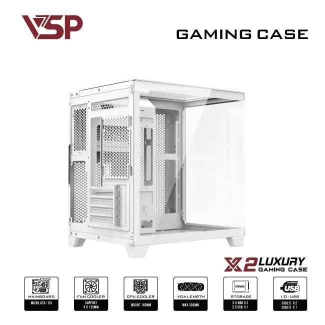 Vỏ Case VSP X2 LUXURY Trắng/White 2