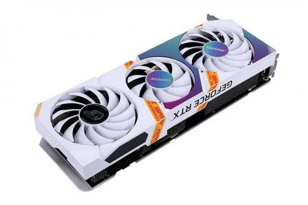 Card Màn Hình Colorful iGame GeForce RTX 3060 Ultra White OC 12G 2