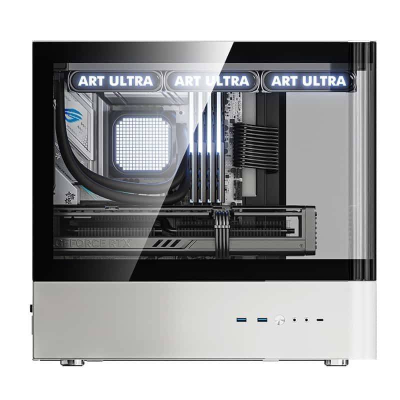 Vỏ case QC.ART ULTRA HM1 TRắng/White | Micro ATX