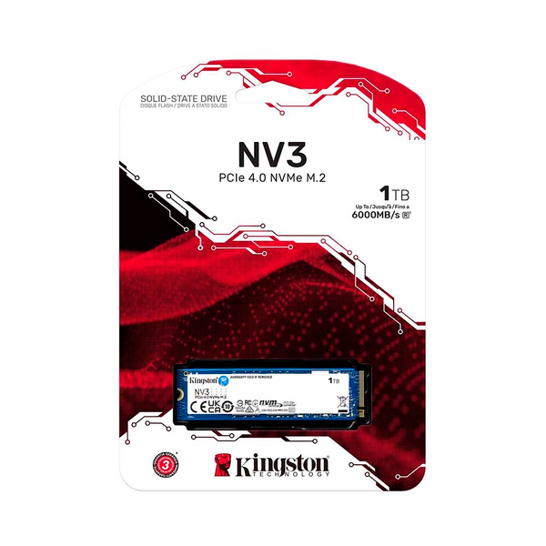 Ổ cứng SSD Kingston NV3 1TB M.2 NVMe Gen 4 2