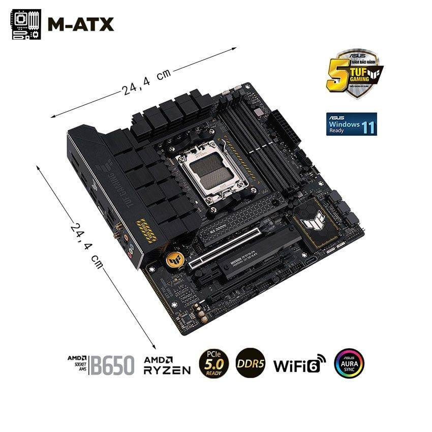 Mainboard Asus Tuf B650M Gaming Plus Wifi DDR5