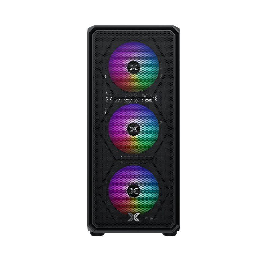 Vỏ case XIGMATEK DOU X 3F EN45172 ( Sẵn 3 Fan ) Đen/Black 2
