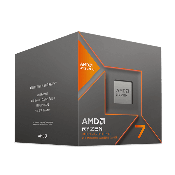 Chip xử lý AMD Ryzen 7 8700G / 4.2GHz Boost 5.1GHz / 8 nhân 16 luồng / 24MB / AM5 2