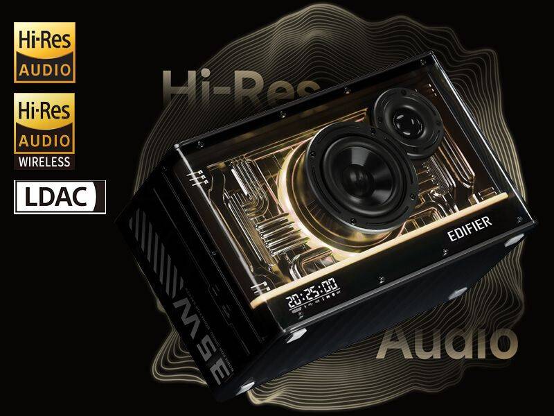 LOA BLUETOOTH EDIFIER QD35 MÀU ĐEN NEW