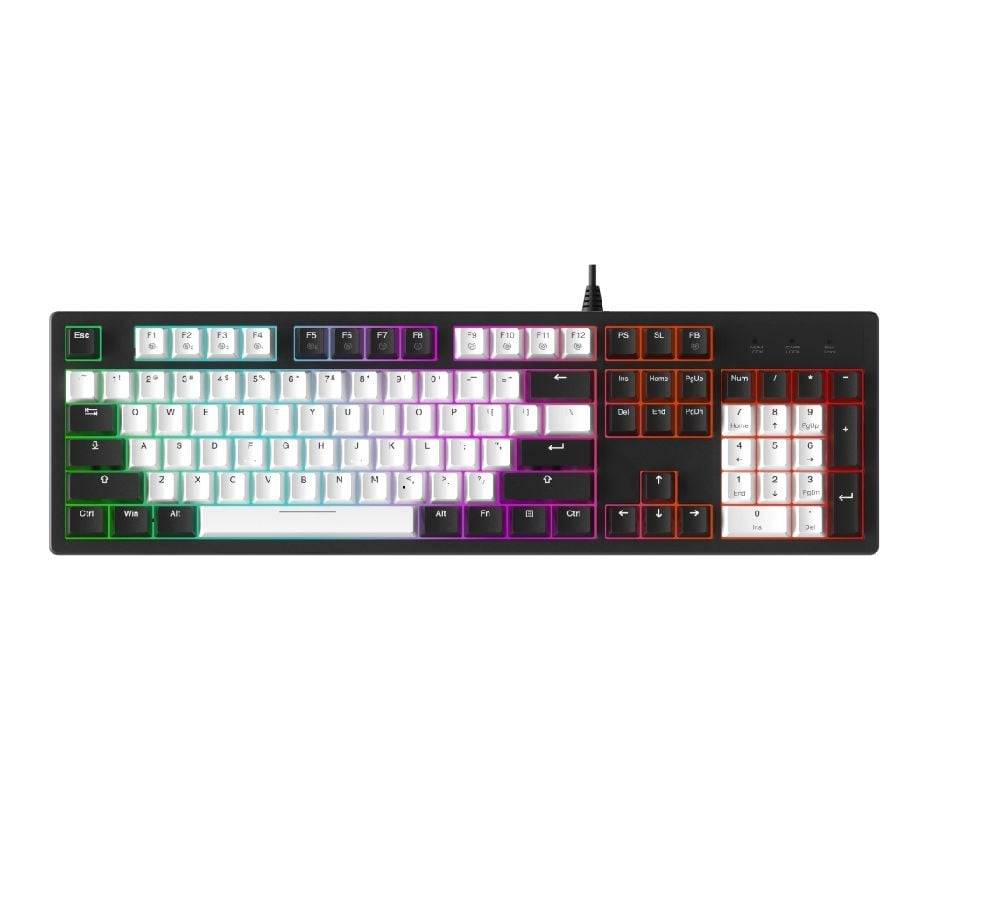 Bàn phím cơ DareU EK104 V2 Đen Xám | Dream Switch 2