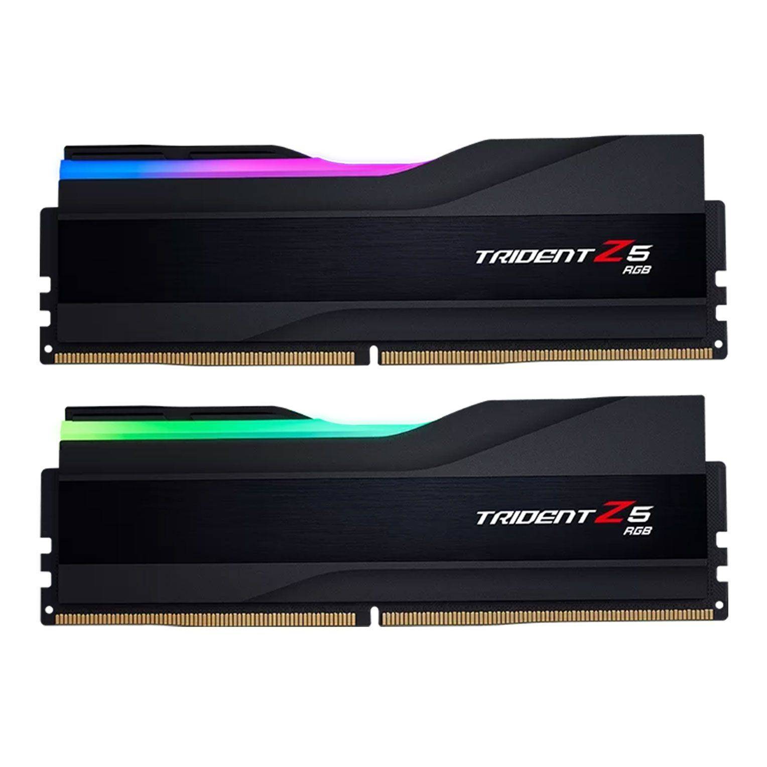 RAM DR5 32G (16x2)  BUSS 6000 GSKILL TRIDENT Z5 BLACK RGB (XMP 3.0+EXPO) ( F5-6000J3636F16GX2-TZ5RK) 2