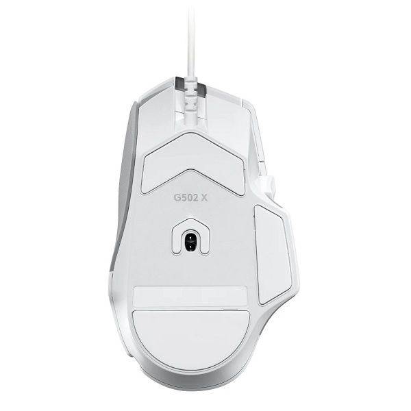 Chuột có dây Logitech G502 X Corded Trắng/White 2