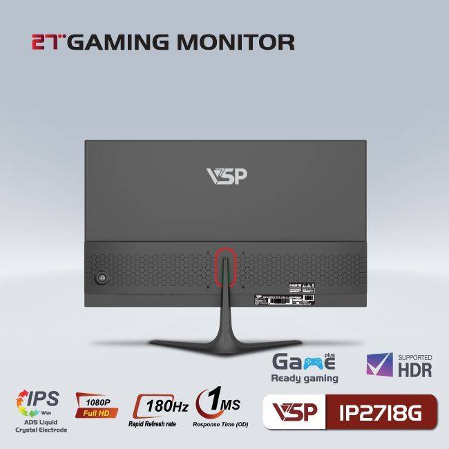 Màn hình phẳng VSP IP2718G 27'' FHD IPS 180Hz 1ms Chuyên Game 3