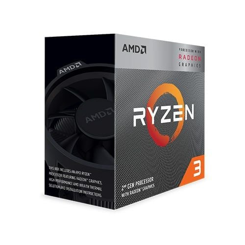 Chip xử lý AMD Ryzen 3 3200G / 3.6GHz Boost 4.0GHz / 4 nhân 4 luồng / 4MB / AM4 3