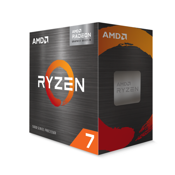 Chip xử lý CPU AMD Ryzen 7 5700G (3.8GHz Upto 4.6GHz / 20MB / 8 Cores, 16 Threads / 65W / Socket AM4) - Box Chính Hãng