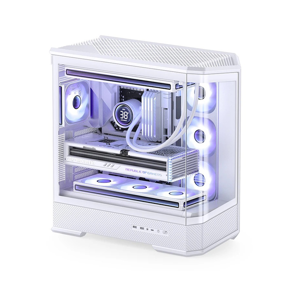 Vỏ Case Jonsbo D400 Trắng/White | E-ATX 5