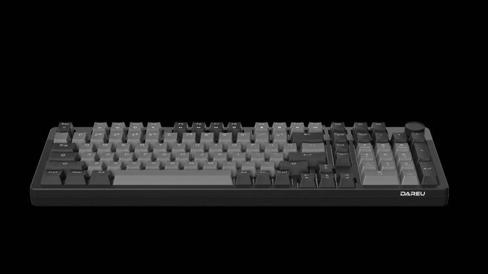 Bàn phím cơ DareU EK98L V2 Dream Switch Đen Xám/Grey Black 5