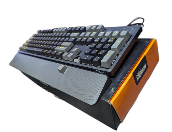 BÀN PHÍM CƠ QUANG HỌC CÓ DÂY ROYAL KLUDGE RK896 ĐEN XÁM NEW