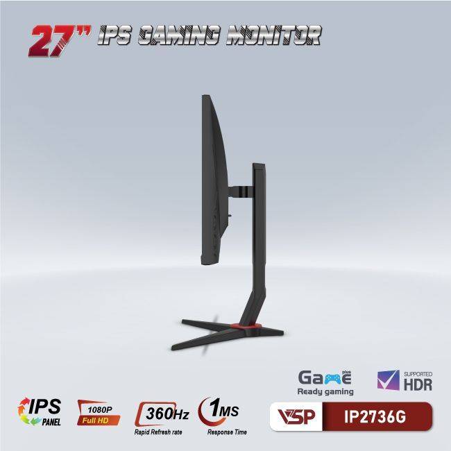 MÀN HÌNH PHẲNG ĐEN VSP IP2736G 27'' FHD 360Hz IPS TRÀN VIỀN 1Ms CHUYÊN GAME 13
