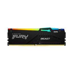 RAM DR5 16G Buss 6000 Kingston Fury Beast RGB CL36 Black (16GX1)