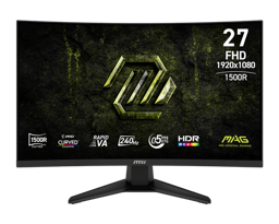 Màn hình cong MSI MAG 275CF X24 27'' Rapid VA 240Hz 1500R 0.5ms
