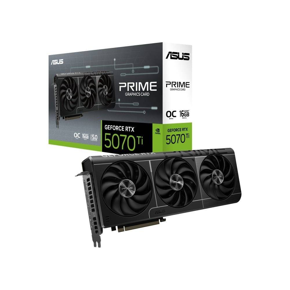 Card màn hình Asus Prime GeForce RTX 5070Ti 16GB OC Edition GDDR7 8