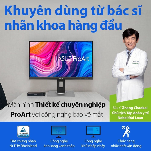 Màn hình phẳng ASUS ProArt PA278QV 27" 2K 75Hz IPS chuyên đồ hoạ