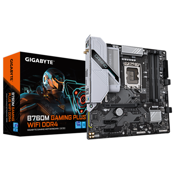 Bo mạch chủ GIGABYTE B760M GAMING PLUS WIFI DDR4