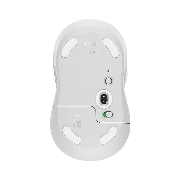 Chuột không dây Logitech Signature M650 Wireless Trắng/White