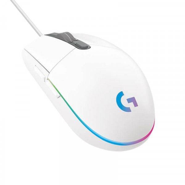 Chuột có dây G203 Lightsync Gaming Trắng/White 8