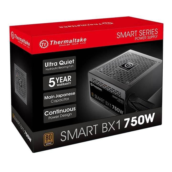 Nguồn máy tính THERMALTAKE SMART BX1 80 Plus Brozen 750W Đen/Black 5