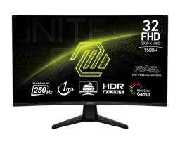 Màn hình cong MSI MAG G32C6X 32" FHD 250Hz 1ms VA 1500R FreeSync™ chuyên game