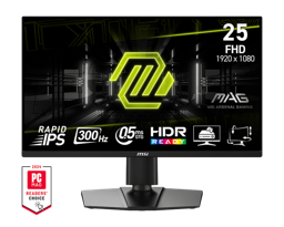 Màn hình phẳng MSI MAG 255PXF 25" FHD IPS 300Hz 0.5ms chuyên game