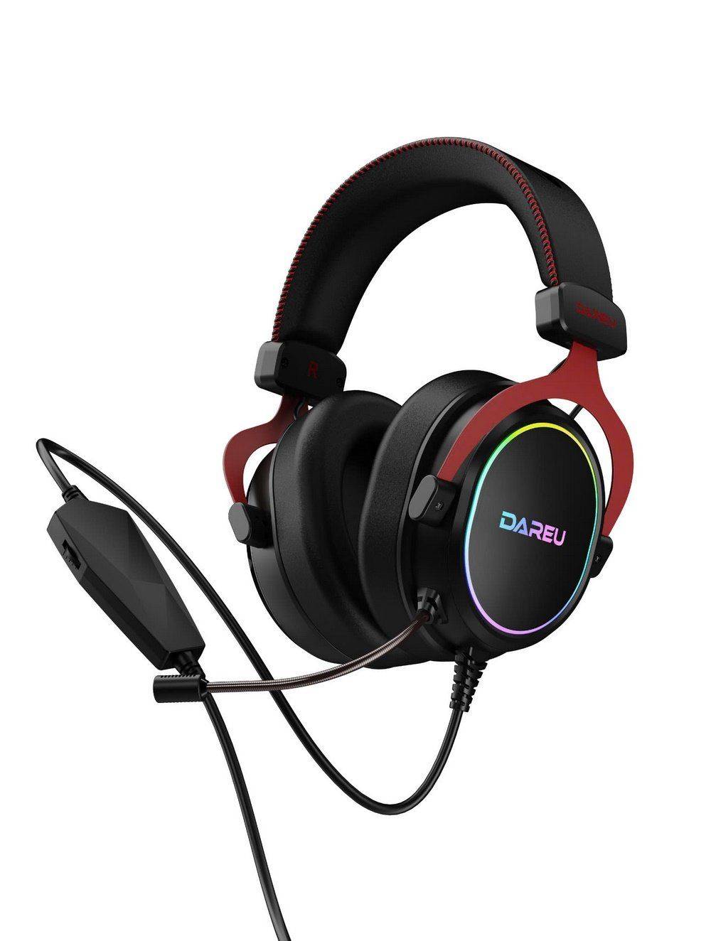 Tai nghe DAREU EH925L Black Red 4