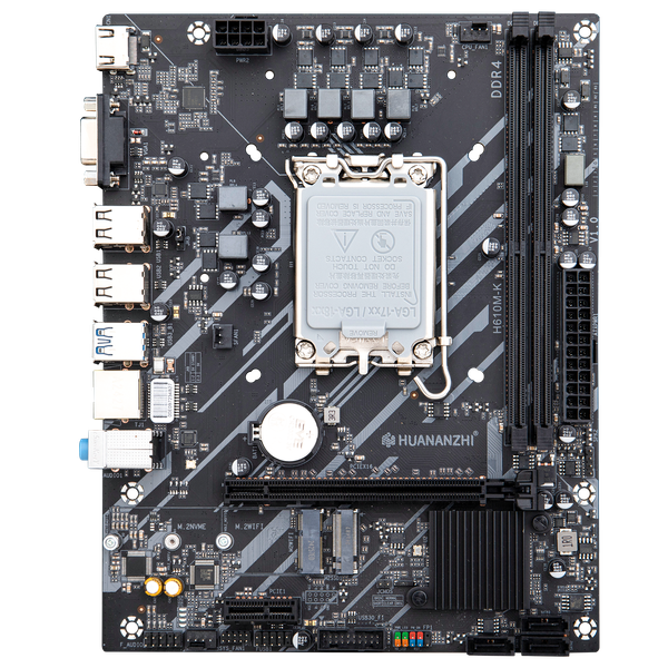 Bo Mạch Chủ Huananzhi H610M-K Black/Đen 2