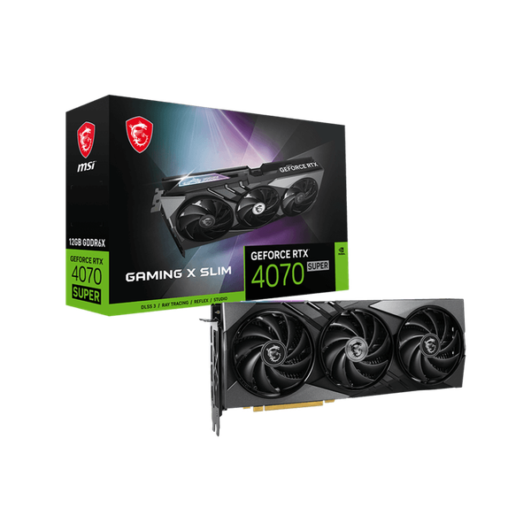 Card màn hình MSI GeForce RTX 4070 SUPER 12G GAMING X SLIM