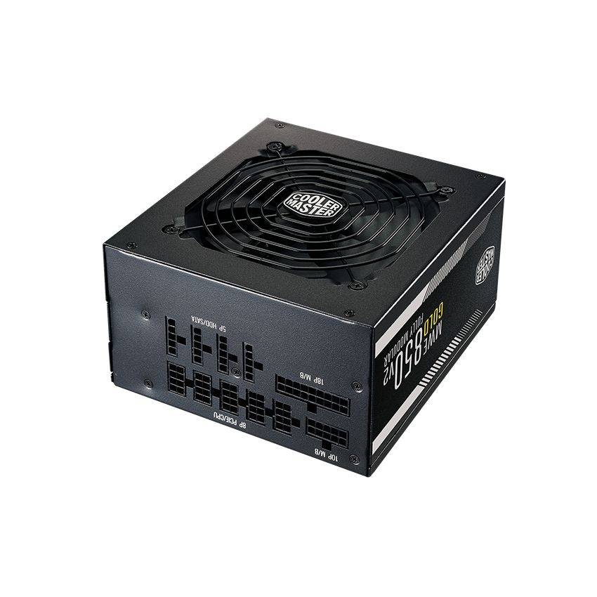 Nguồn máy tính COOLERMASTER MWE 80 Plus Gold 850 V2 Full Modular 850W Đen/Black 17