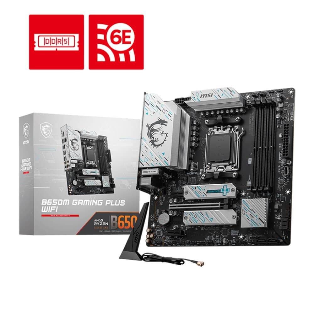 Bo mạch chủ MSI B650M GAMING PLUS WIFI DDR5 9