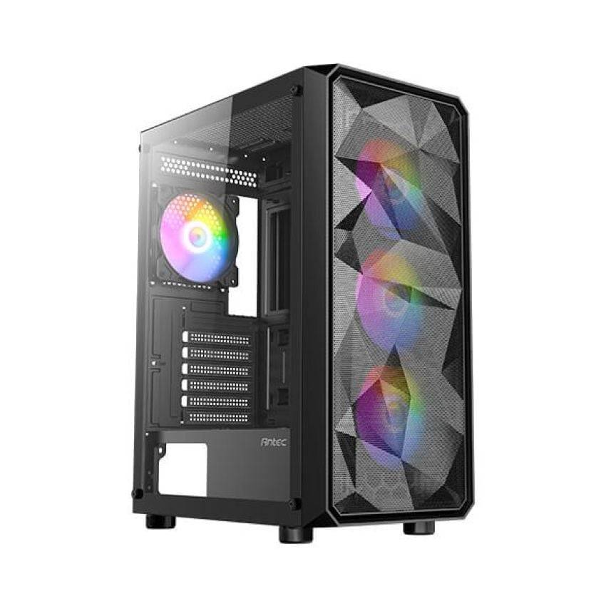 Vỏ case Antec AX83 RGB 4 Fan Đen/Black | E-ATX 8