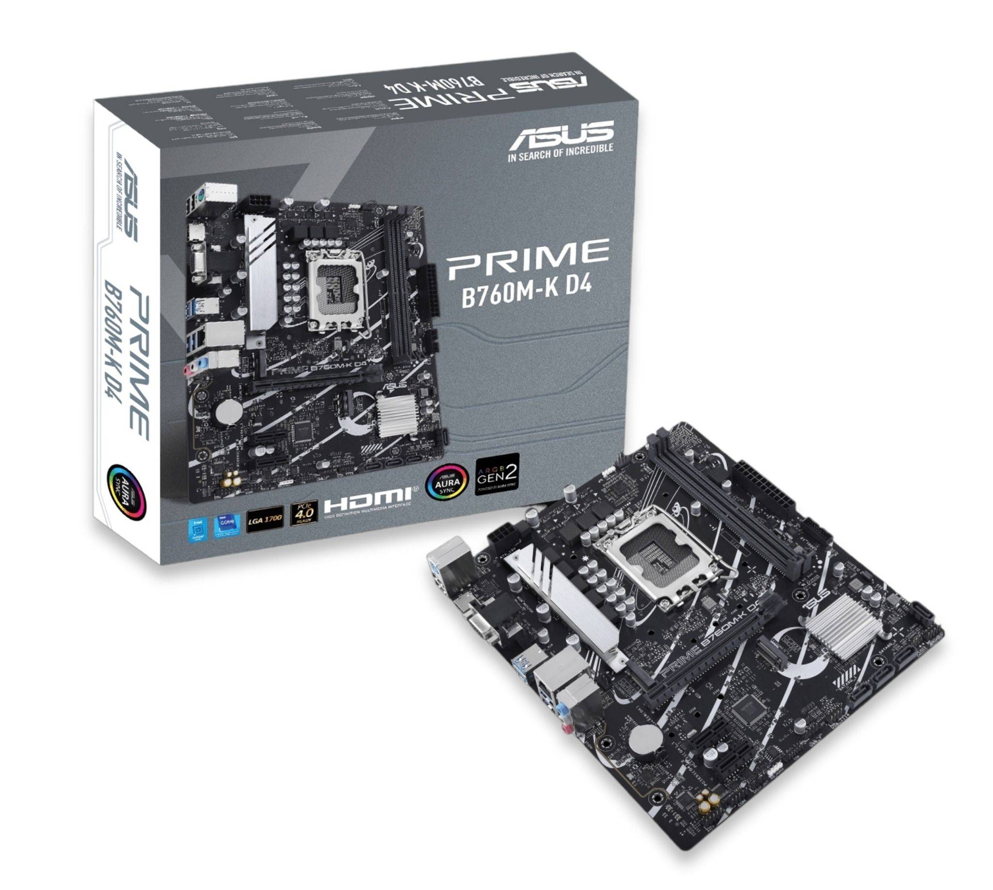 Bo mạch chủ ASUS B760M PRIME M-K D4