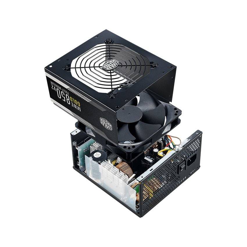 Nguồn máy tính COOLERMASTER MWE 80 Plus Gold 850 V2 Full Modular 850W Đen/Black 11