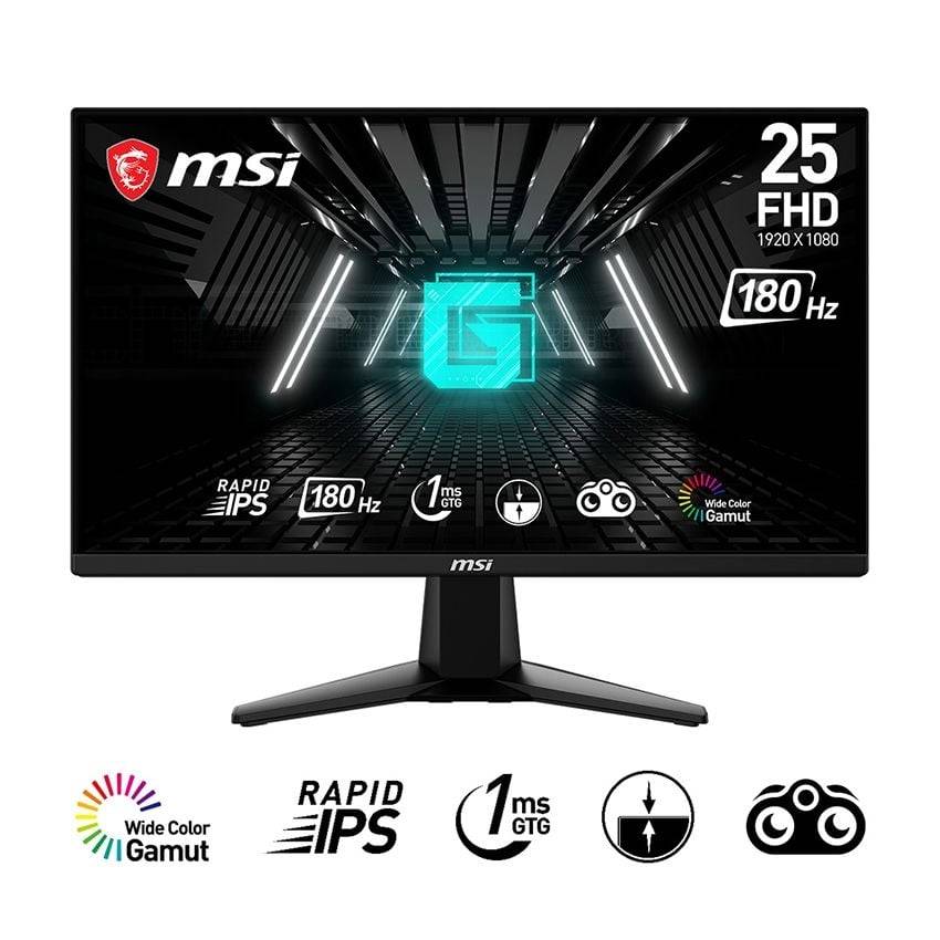 Màn hình phẳng MSI G255F 25'' FHD IPS 180Hz 1Ms 4