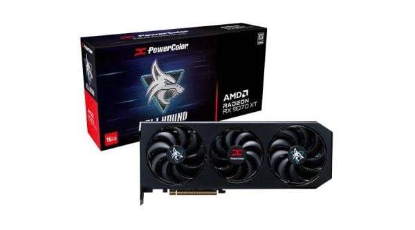 Card màn hình Powercolor Radeon RX 9070 XT Hellhound 16G-L/OC 16GB 5