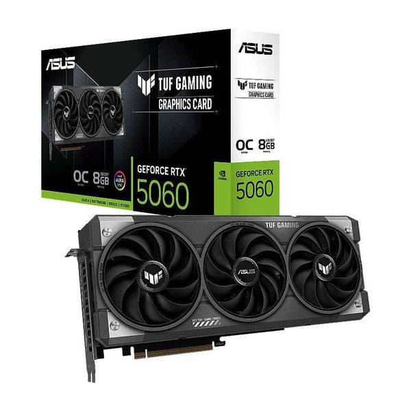 Card màn hình ASUS TUF Gaming GeForce RTX 5060 8GB OC 3 Fan GDDR7 2