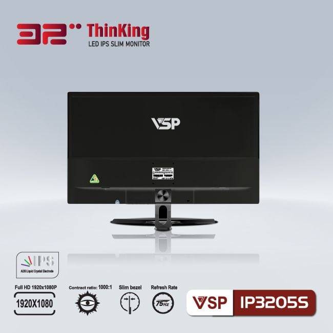 Màn hình phẳng VSP IP3205S 32'' FHD IPS 75Hz 8ms 2