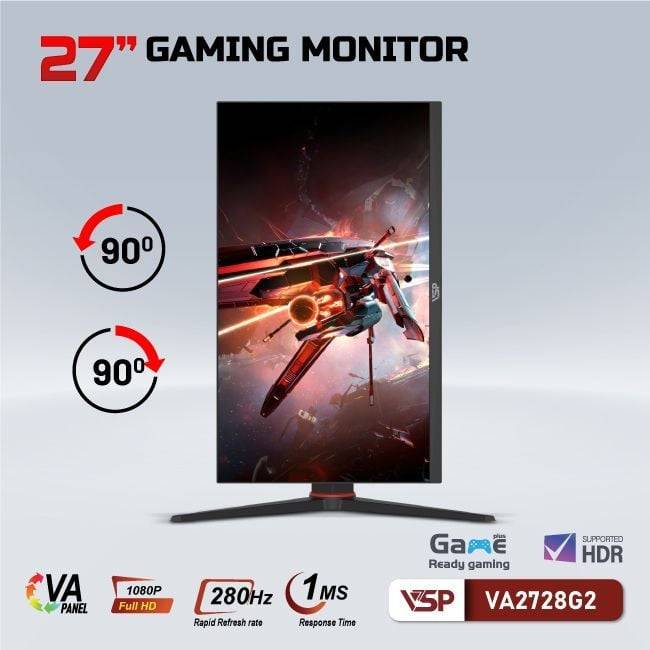 Màn hình phẳng VSP VA2728G2 27'' FHD VA 280Hz 1ms Chuyên Game 6