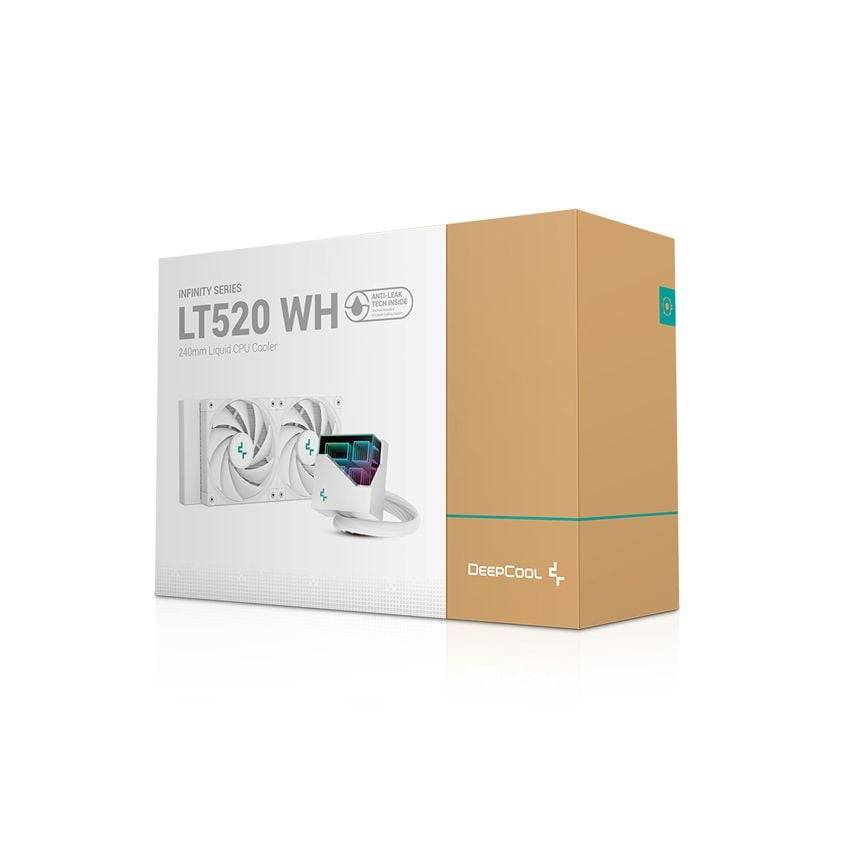 Tản nhiệt AIO DEEPCOOL LT520 ARGB Trắng/White 6