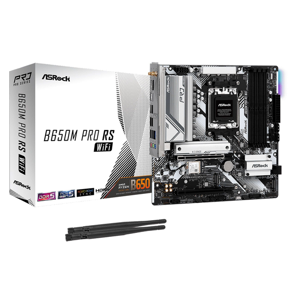 Bo mạch chủ Asrock B650M PRO RS WIFI DDR5 4
