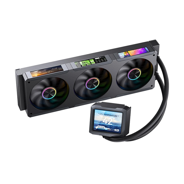 Tản nhiệt nước AIO JONSBO TF3-360SCB LCD ARGB Đen/Black 3