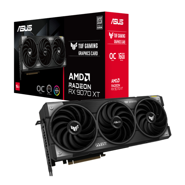 Card màn hình ASUS TUF Gaming RX 9070 XT OC Edition 16GB GDDR6 3