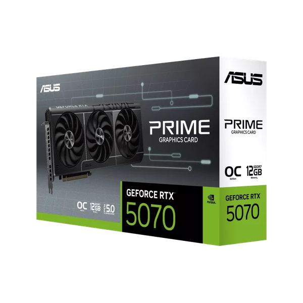 Card màn hình ASUS GeForce RTX 5070 PRIME OC X3 12GB GDDR7 3