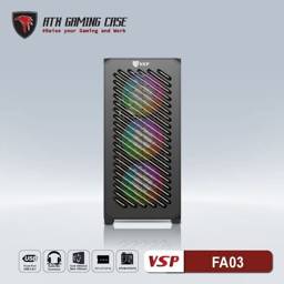 CASE VSP FA03 BLACK AGRIOS ( KHÔNG FAN NEW)