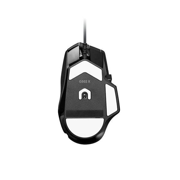 Chuột có dây Logitech G502 X Corded Đen/Black 3